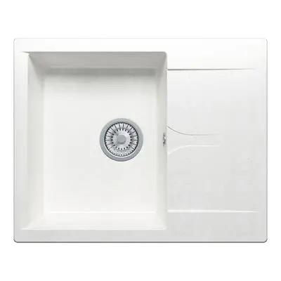 Мойки Polygran мойка кухонная polygran модель gals 620 белый хлопок