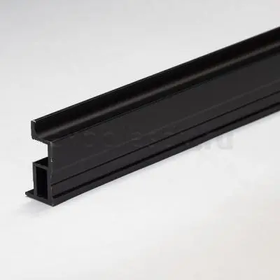 SLIM/FIT пв профиль вертикальный l-обр. 5800мм черный new