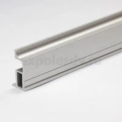 SLIM/FIT пв профиль вертикальный l-образ. 5800мм матовое серебро