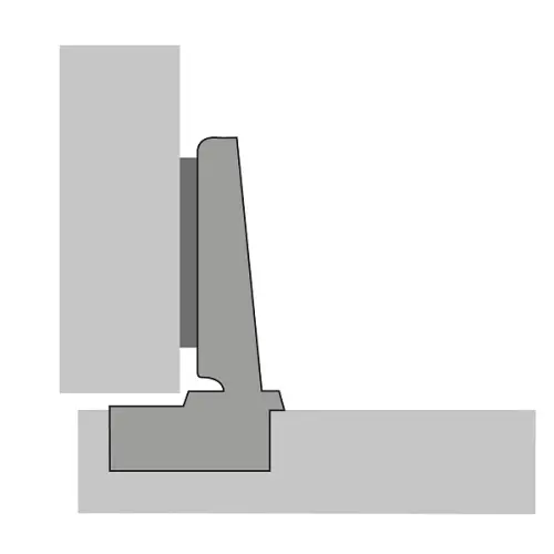 Петли мебельные Hettich (Германия) петля hettich intermat накладная 125°, без доводчика