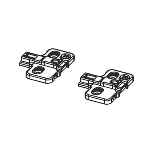 Комплектующие DTC планка монтажная dtc под среднюю петлю 3d (2шт) для top stay st