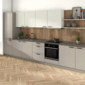 Стеновая панель ДСП EGGER стеновая панель дуб галифакс олово/белый базовый, egger 4100х640х8мм