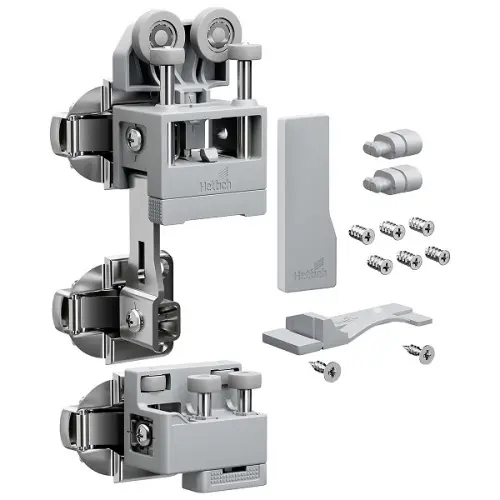 Система WingLine L 2024 комплект фурнитуры wingline l, heavy, самозакрывание, серый, l