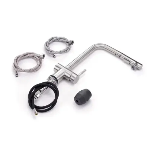 Смесители Avivacom смеситель кухонный avivacom с выдвижным изливом, сатин