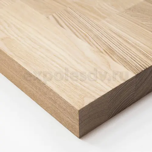 Щит мебельный Ясень щит мебельный 40*600*2,4 сращенный, ясень, сорт ав
