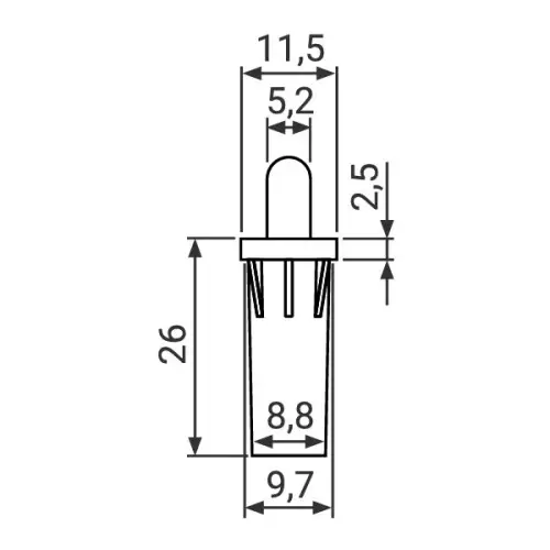 Каркасная система MODUS полкодержатель, modus