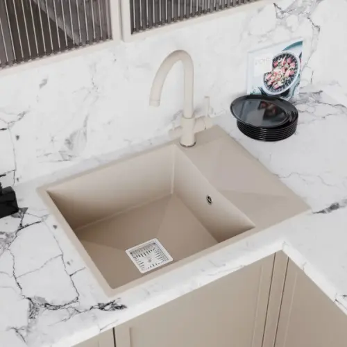 Мойки кухонные Распродажа мойка кухонная tolero модель blade 660 саванна