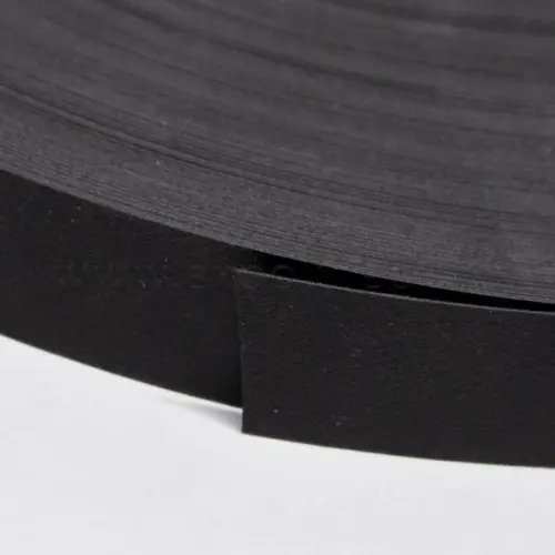 Кромка ПВХ / ABS кромка, черный шагрень 1011f 0,4, 19мм