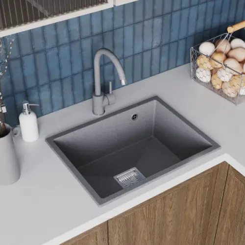 Мойки кухонные Распродажа мойка кухонная tolero модель blade 550 грей