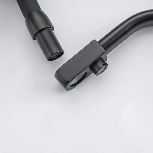 Смесители Avivacom смеситель кухонный avivacom с гибким изливом и краном для питьевой воды, черный матовый