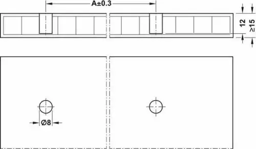 Hafele Ixconnect стяжка hafele ixconnect sc 8x60мм