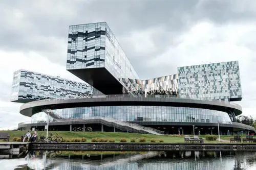 Стекло интерьерное AGC полосы стекло planibel grey, 4мм (800*2550)