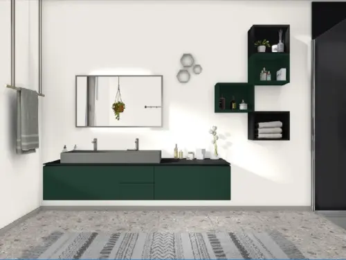 Однотонные декоры ЛДСП EGGER лдсп зеленый еловый au699 st9 2800 х 2070 х 16 мм, egger