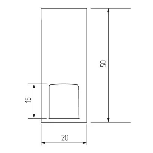 Крючки крючок r19 1 рожковый, хром