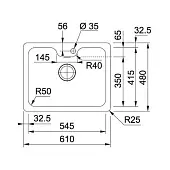 Мойки кухонные Распродажа мойка кухонная franke bell модель bcx 110-55 tl полированная