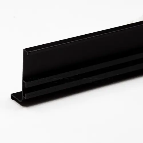 GOLA Rehau Черный матовый ручка-профиль gola l-образная, premium line, 4100мм, черный матовый