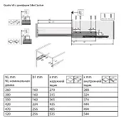 Комплекты ящиков InnoTech Atira комплект ящика innotech atira, push to open, nl-420*70 мм, серый