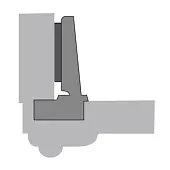 Поворотно-задвижной механизм Hettich петля hettich intermat spezial накладная 95°, 52 мм, без доводчика