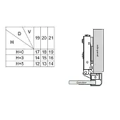 Петли мебельные Samsung IREX (Корея) петля samsung irex накладная 110°для al-профиля 25мм, c доводчиком, черный, c мп