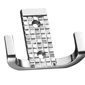 Крючки крючок 2х рожковый, хром