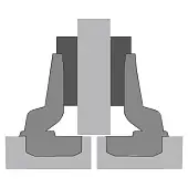 Петли мебельные Hettich петля hettich полунакладная 110° slide-on, без доводчика